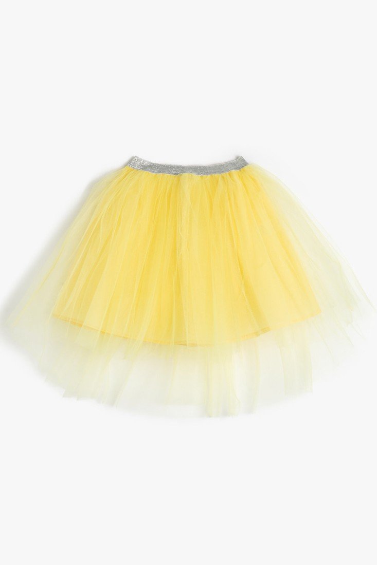 Koton Tutu Skirt Waist Elastic Layered Lined