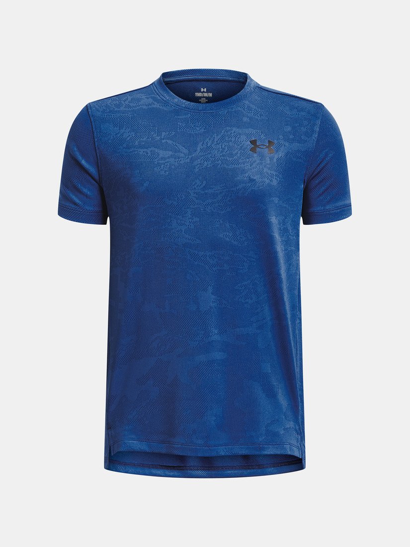 Under Armour Tričko UA Tech Vent Jacquard SS-BLU - Kluci