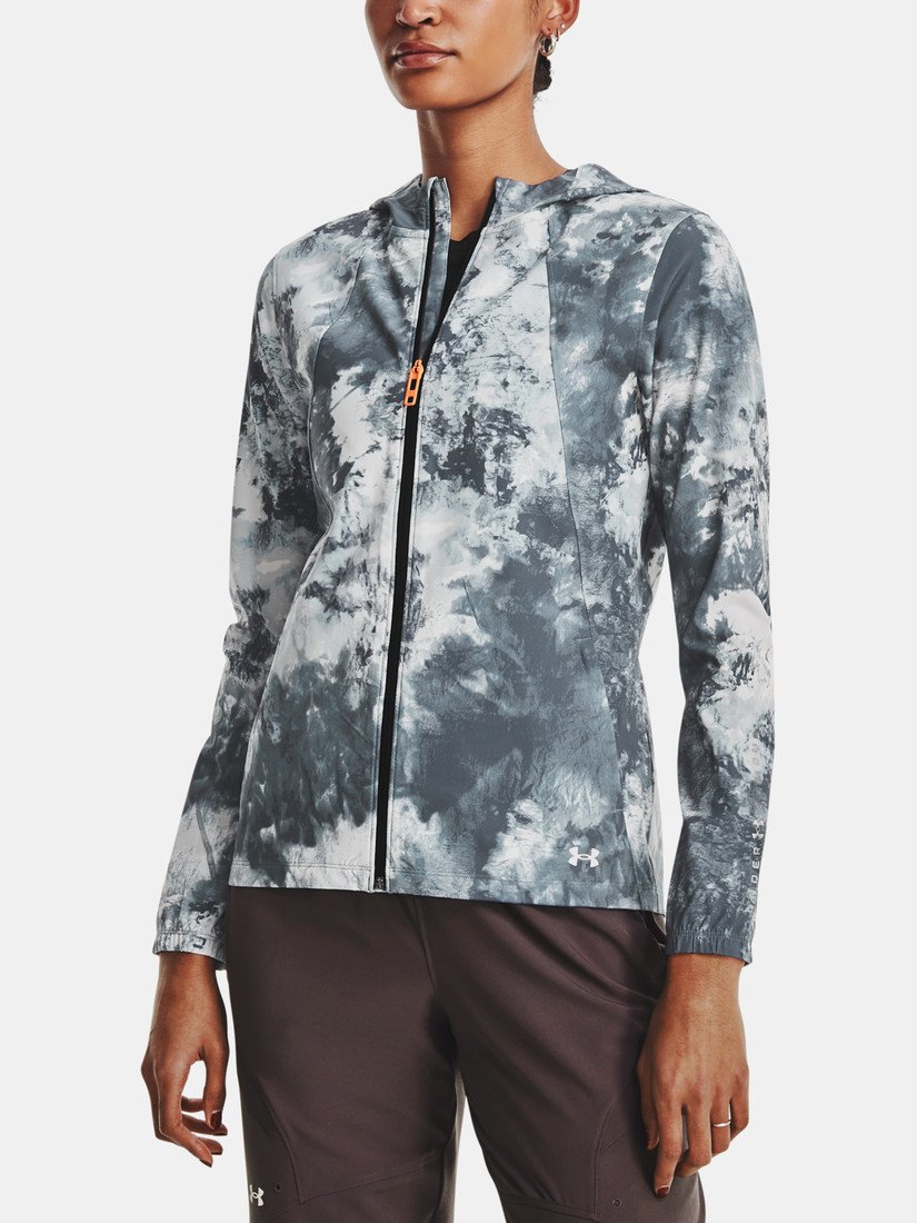 Under Armour Bunda UA Anywhere STORM Shine Jkt-BLU - Dámské