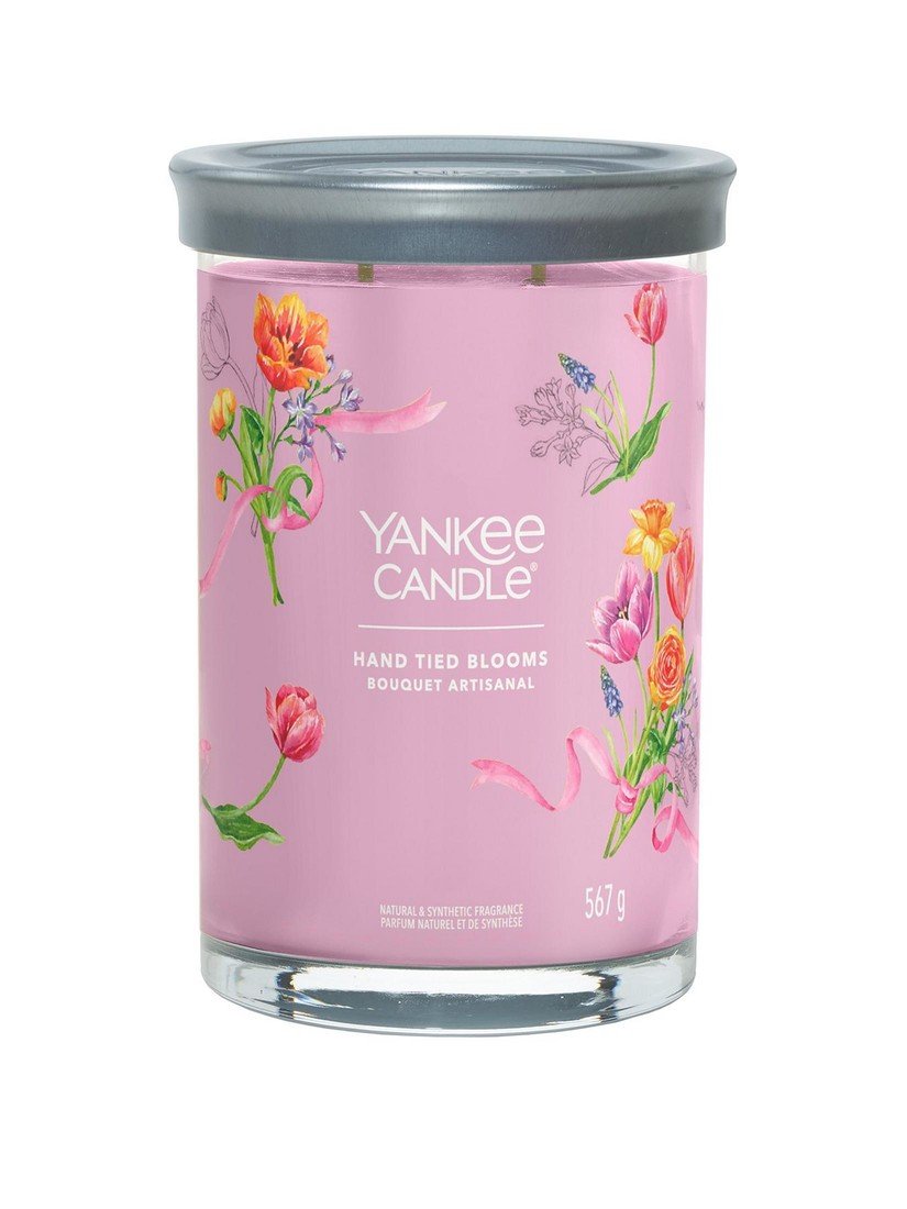 YANKEE CANDLE Hand Tied Blooms svíčka 567g / 5 knotů (Signature tumbler velký )