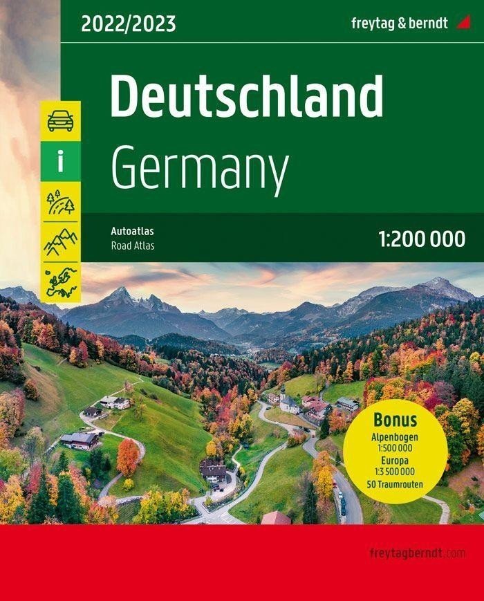 Německo 1:200 000 / autoatlas