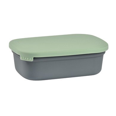 BEABA ® Keramická krabička na oběd Minerální/Slaná zelená
