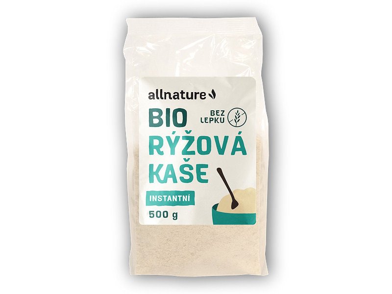 Allnature Bezlepková Rýžová kaše BIO 500g