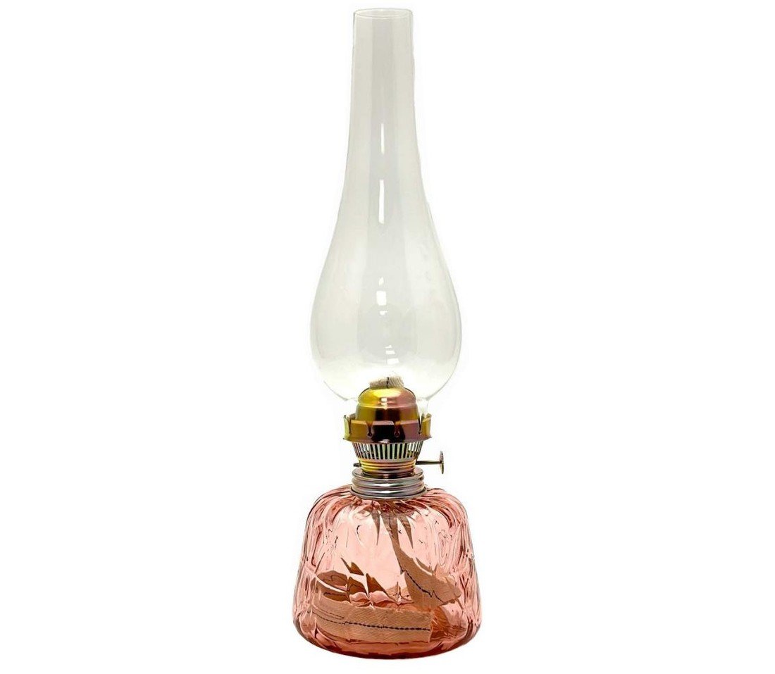 Floriánova huť Petrolejová lampa POLY 8 cm růžová