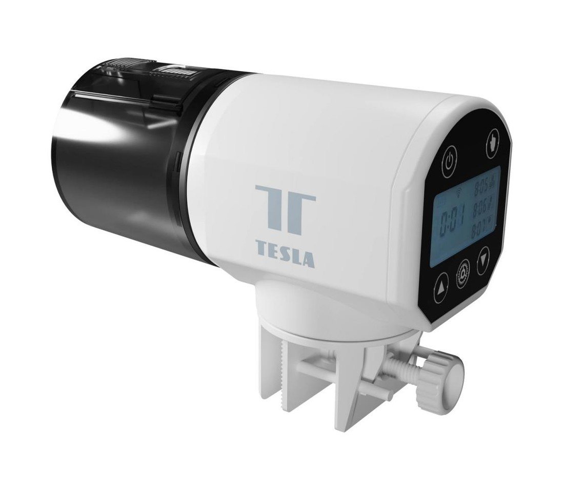 Tesla Tesla - Chytré automatizované krmítko ryb 200 ml 5V Wi-Fi