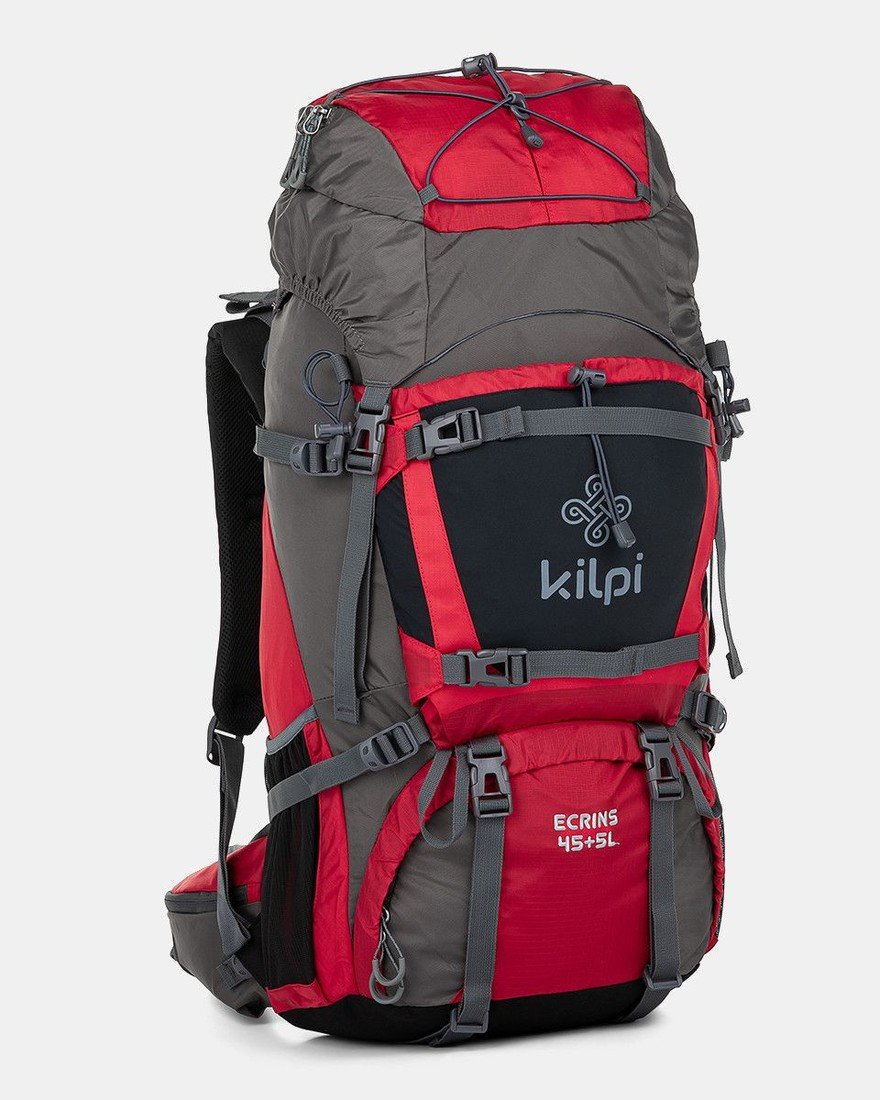 Turistický batoh 45+5 l kilpi ecrins-u červená uni
