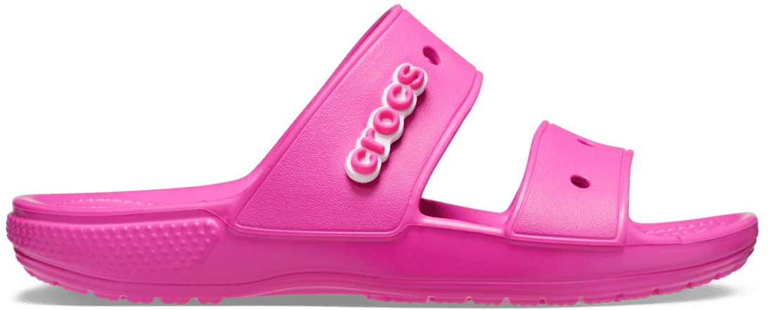 Dámské pantofle crocs classic sandal neonově růžová 36-37