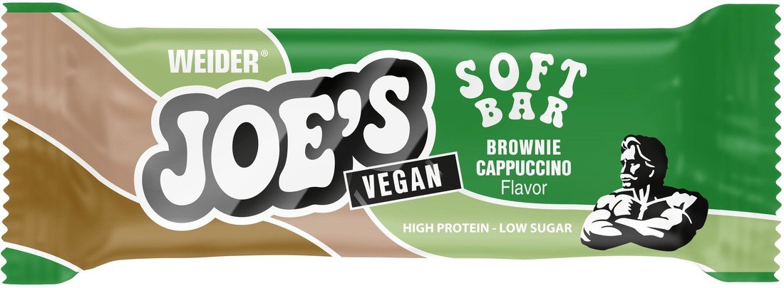 Weider Joe's Soft Bar 50 g, tyčinka se zvýšeným obsahem bílkovin vhodná i pro vegany