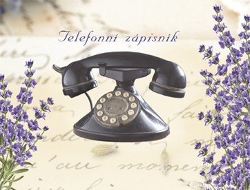 Baloušek Telefonní zápisník - lamino 1 - TZ009-1