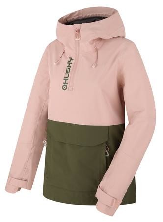 Husky Dámská outdoor bunda Nabbi L lt. pink/khaki XS