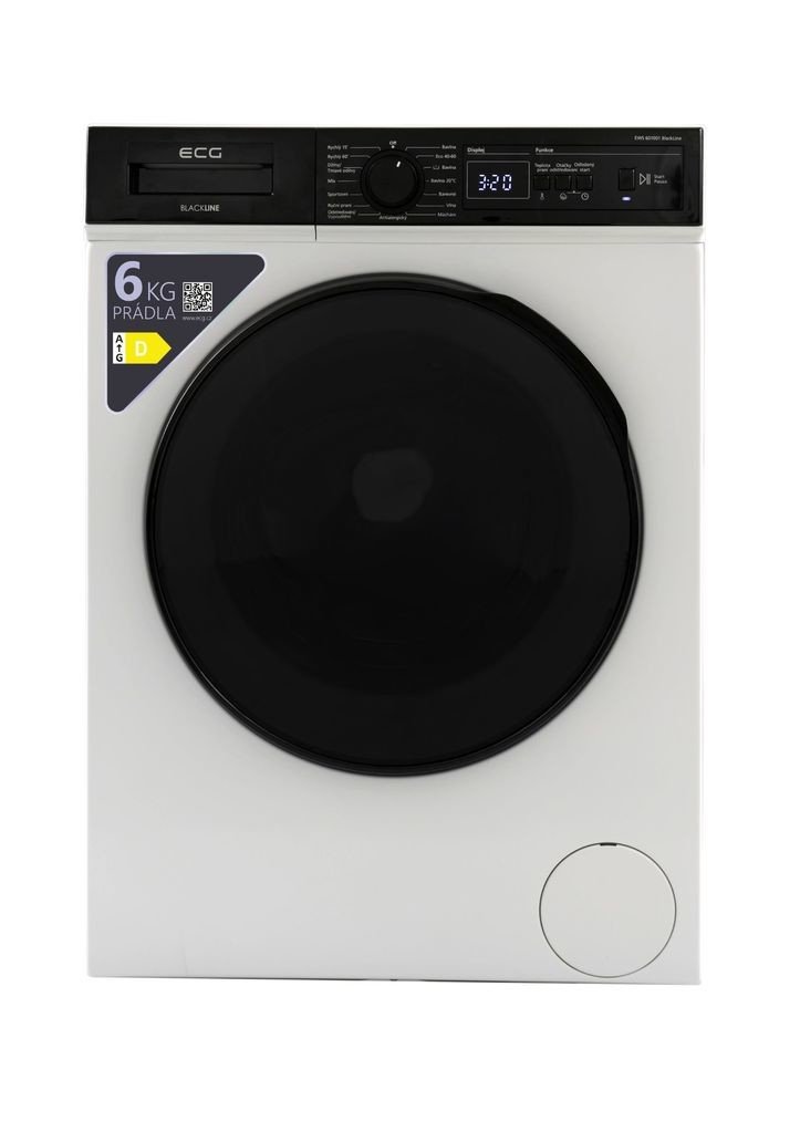 Ecg pračka s předním plněním Ews 601001 Blackline