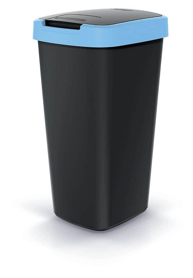 Odpadkový koš COMPACTA Q světle modrý, objem 25l