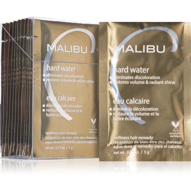 Malibu C Wellness Hair Remedy Hard Water detoxikační kúra na vlasy 12x5 g
