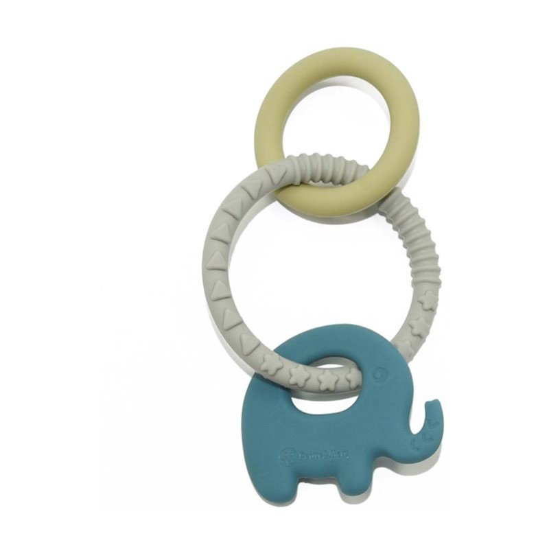 Petite&Mars Silicone teether kousátko Elefi 0 m+ 1 ks