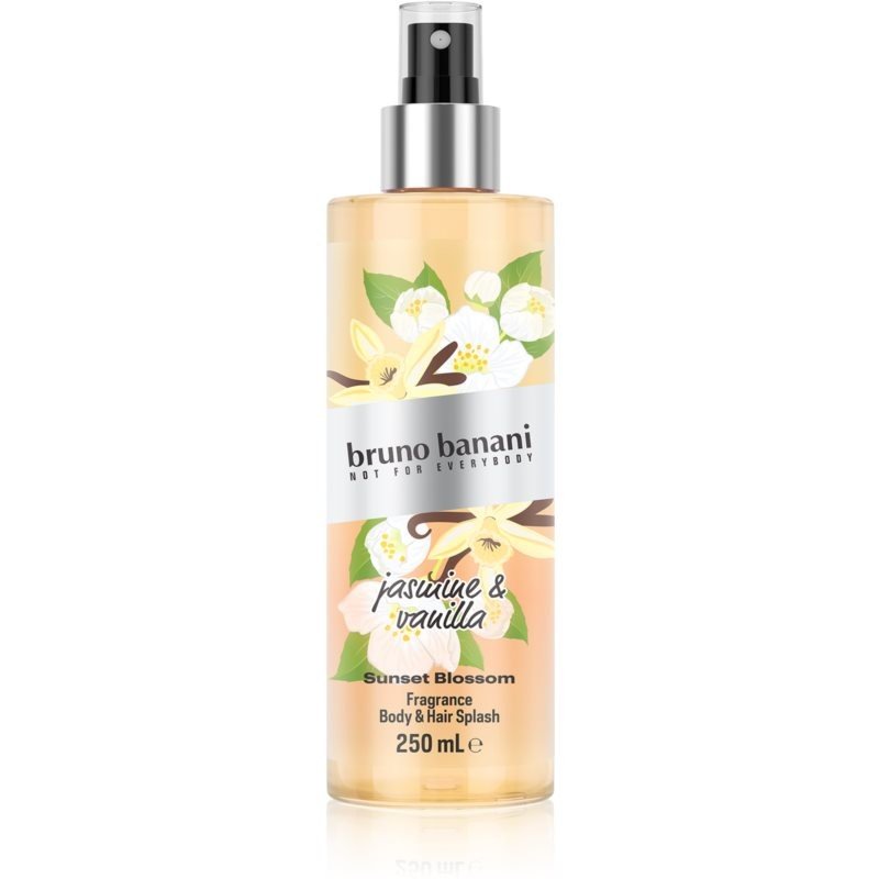 Bruno Banani Sunset Blossom Jasmine & Vanilla parfémovaný sprej na tělo a vlasy pro ženy 250 ml