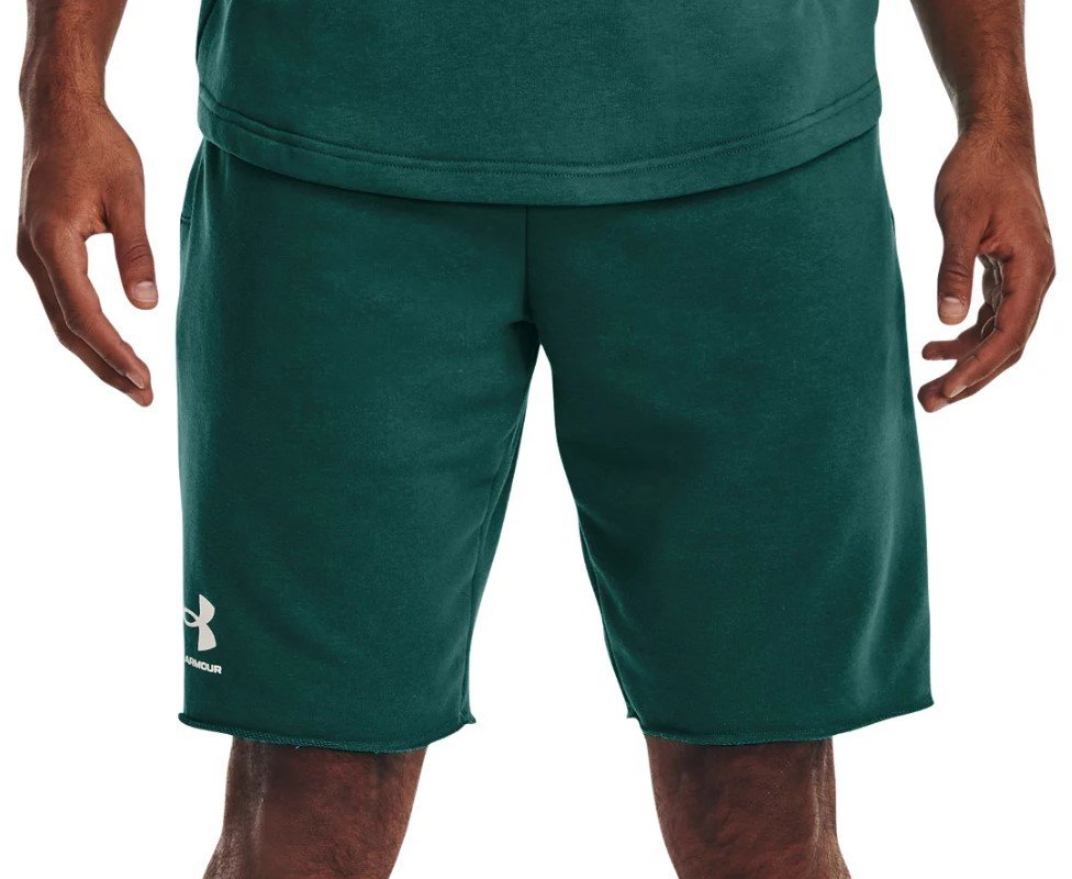 Šortky Under Armour UA RIVAL TERRY SHORT-GRN