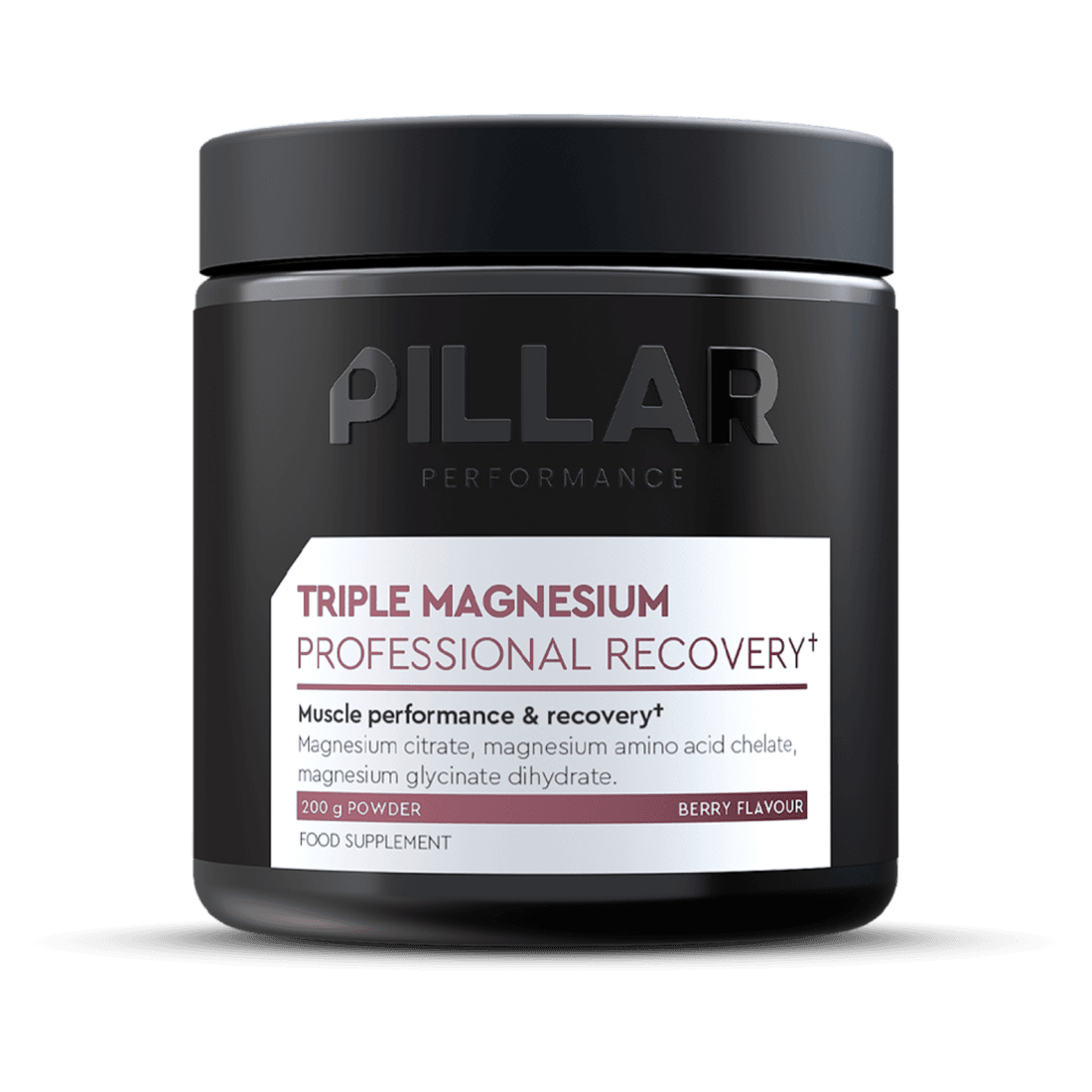 Vitamíny a minerály Pillar Performance Pillar Performance Triple Magnesium Professional Berry