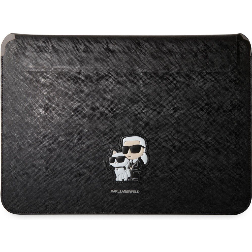 Karl Lagerfeld Saffiano Karl and Choupette NFT Computer Sleeve 13/14