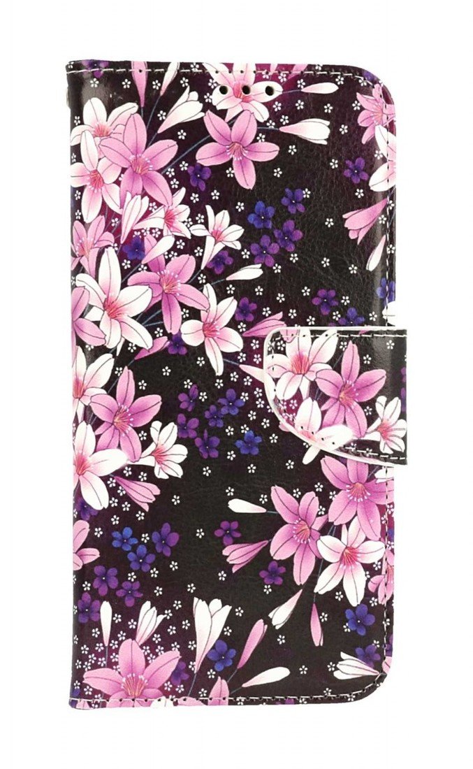 Pouzdro TopQ Samsung A34 knížkové Lilie 94080