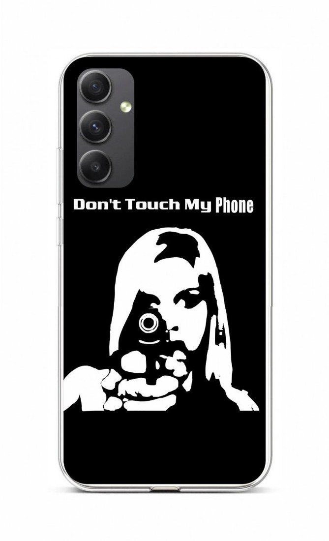 Kryt TopQ Samsung A34 Don't Touch Gun 93157