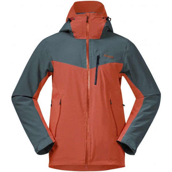 Bergans OPPDAL INS JKT Pánská lyžařská bunda, červená, velikost XXL