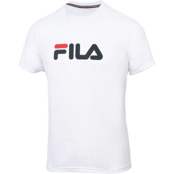 Fila T-SHIRT LOGO Pánské triko, bílá, velikost XL