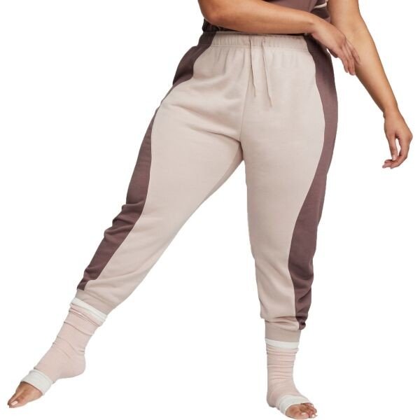 Nike NSW AIR FLC MR JGGR PLUS Dámské tepláky, béžová, velikost 4x