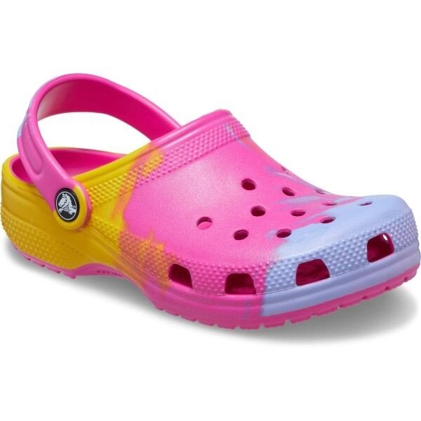 Crocs CLASSIC OMBRE CLOG K Dětské nazouváky, růžová, velikost 33/34