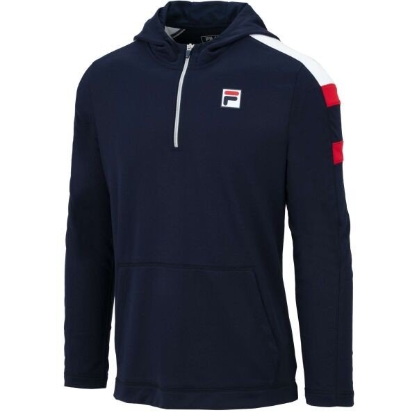 Fila JASPER Pánská mikina, tmavě modrá, velikost XXL