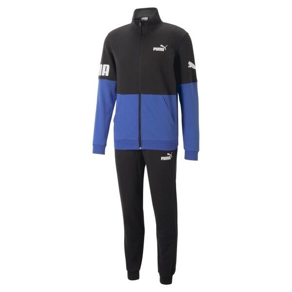Puma POWER SWEAT SUIT TR CL Pánská tepláková souprava, černá, velikost M