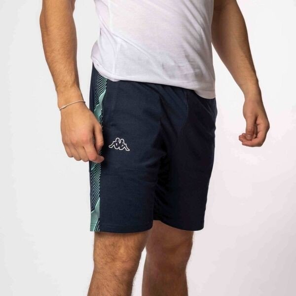 Kappa LOGO EVEIG Pánské šortky, tmavě modrá, velikost XXL