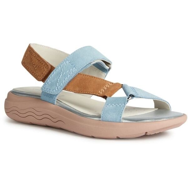 Geox D SPHERICA EC5W A Dámské sandály, světle modrá, velikost 38