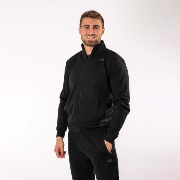 Kappa LOGO ESPERA Pánská mikina, černá, velikost M