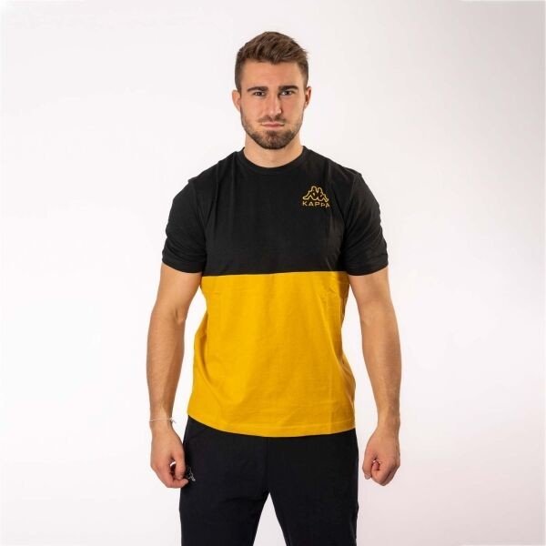 Kappa LOGO EDWIN Pánské triko, černá, velikost L