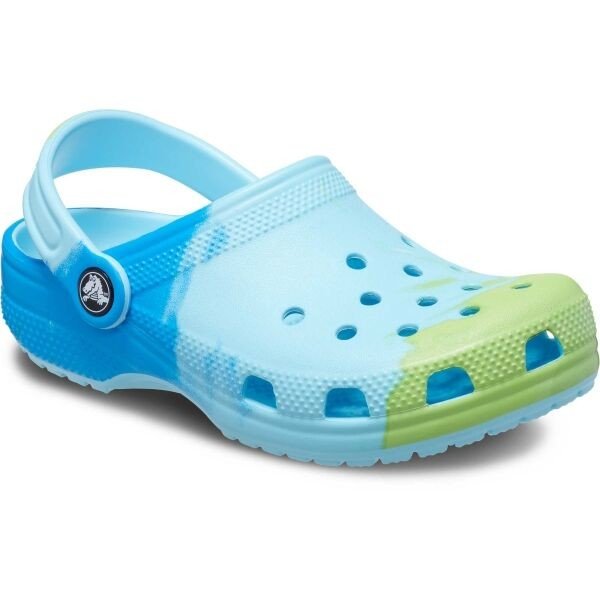 Crocs CLASSIC OMBRE CLOG T Dětské nazouváky, světle modrá, velikost 22/23