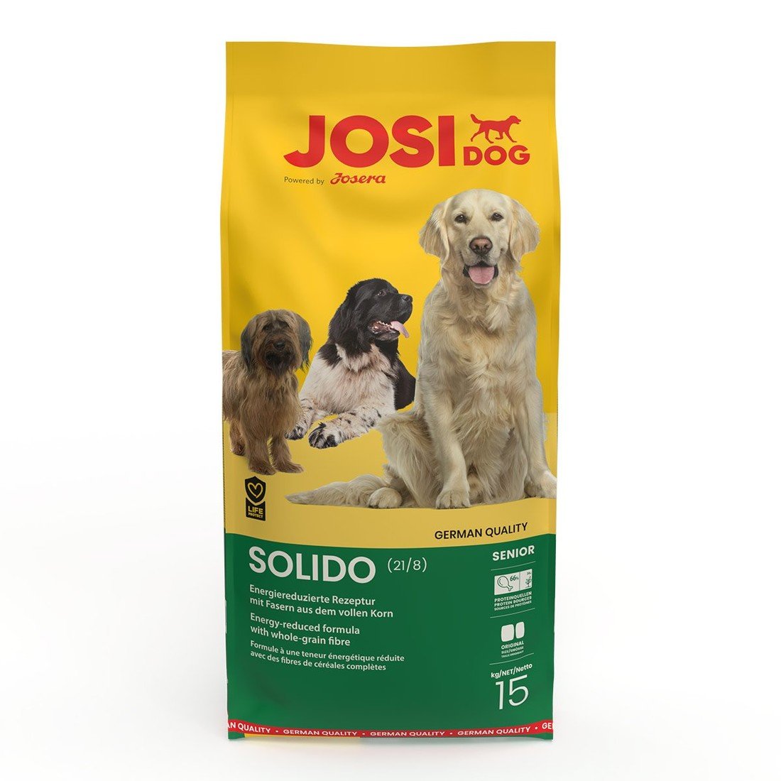 JosiDog Solido - 2 x 15 kg