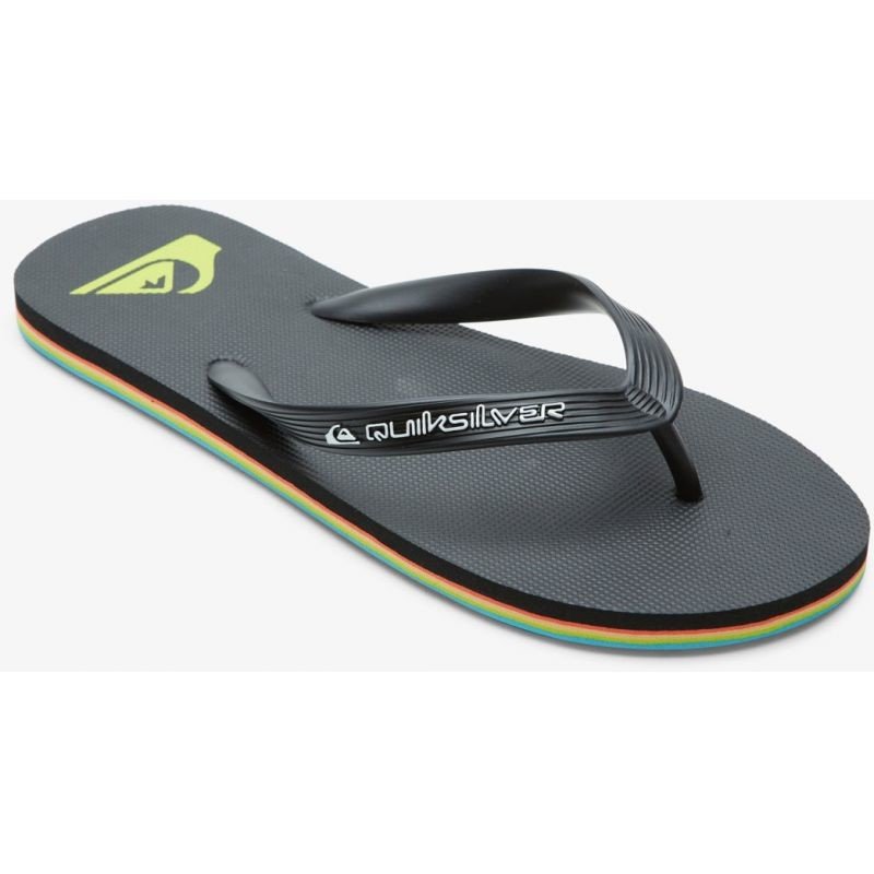 ŽABKY QUIKSILVER MOLOKAI CORE - černá - US 10