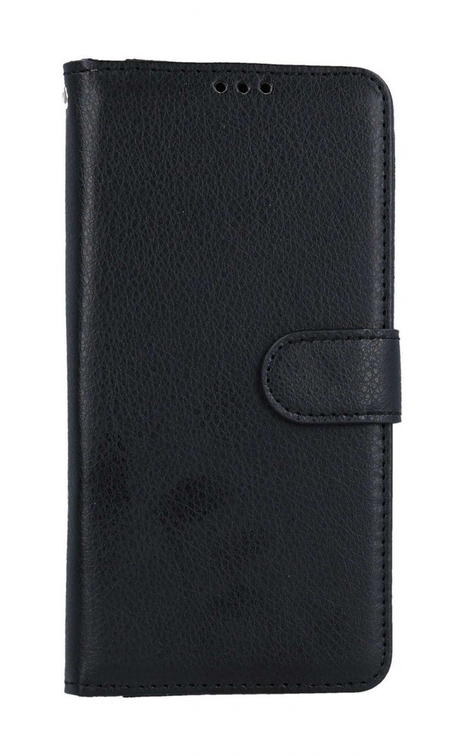 Pouzdro TopQ Samsung S21 FE knížkové černé s přezkou 94173