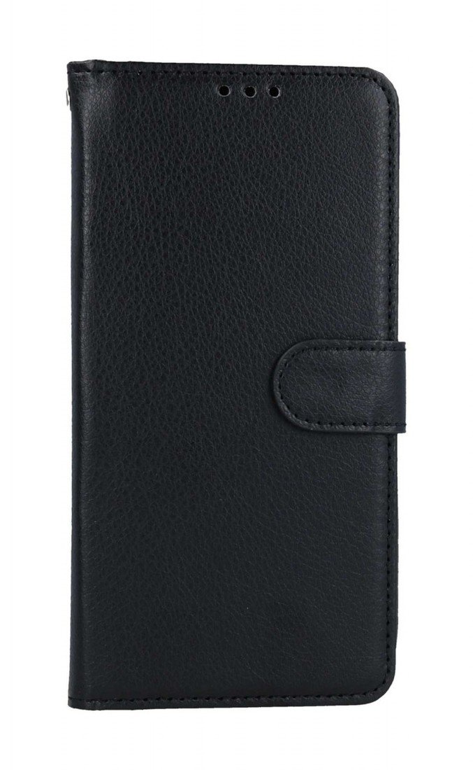 Pouzdro TopQ Xiaomi Redmi Note 8 knížkové černé s přezkou 94100