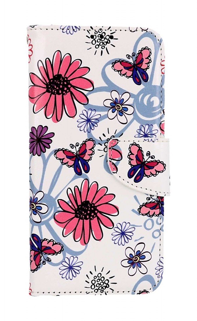 Pouzdro TopQ Samsung A34 knížkové Flowers 94078