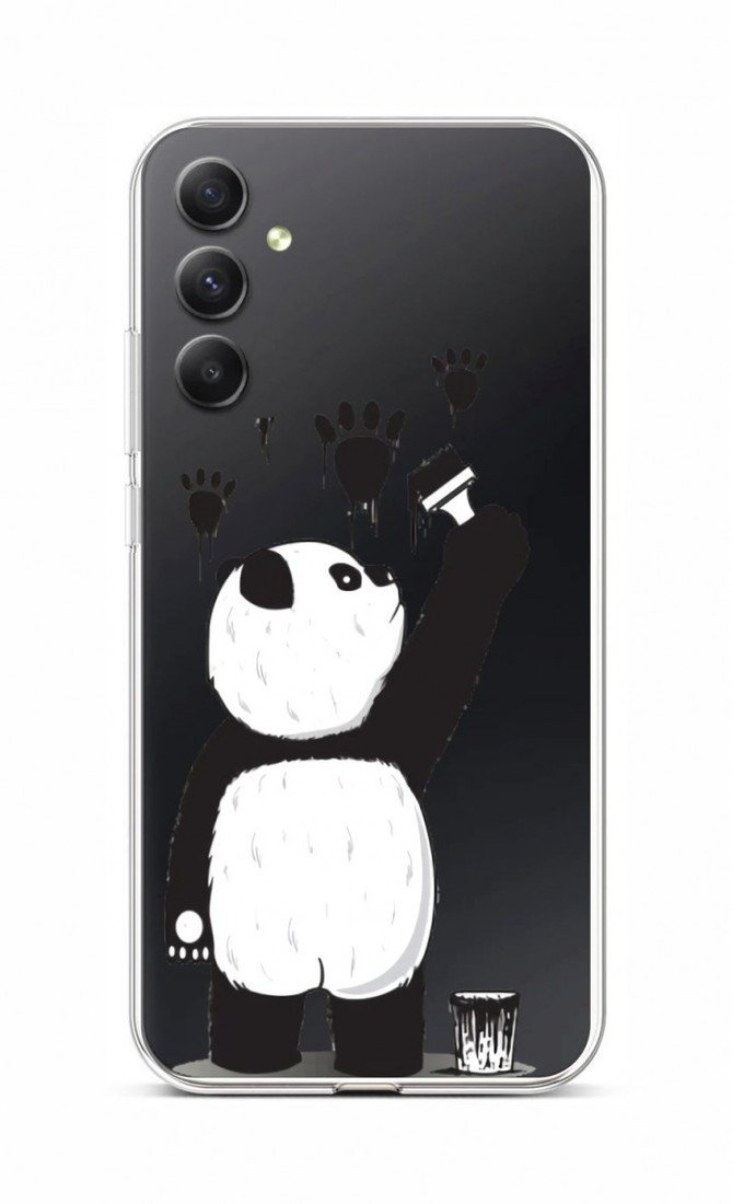 Kryt TopQ Samsung A34 Rebel Panda 93186