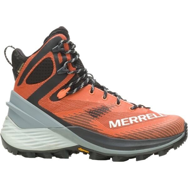 Merrell W ROGUE HIKER MID GTX Dámské outdoorové boty, oranžová, velikost 39