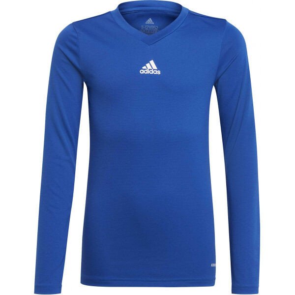adidas TEAM BASE TEE Y Juniorské fotbalové triko, modrá, velikost 152
