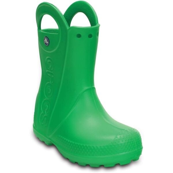 Crocs HANDLE IT RAIN BOOT KIDS Dětské holínky, zelená, velikost 23/24