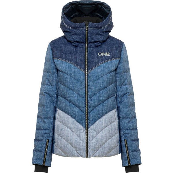 Colmar L.DOWN JACKET Dámská péřová lyžařská bunda, modrá, velikost 40