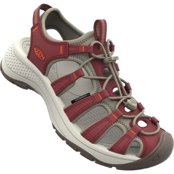 Keen ASTORIA WEST SANDAL Dámské trekové sandály, vínová, velikost 37.5