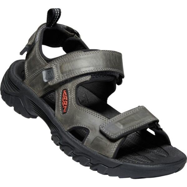 Keen TARGHEE III OPEN TOE SANDAL Pánské sandály, šedá, velikost 46