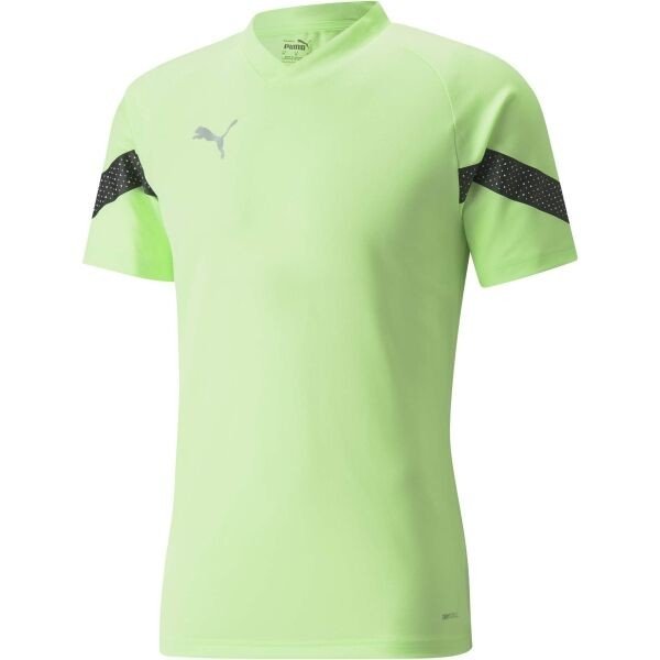 Puma TEAMFINAL TRAINING JERSEY Pánské sportovní triko, světle zelená, velikost M