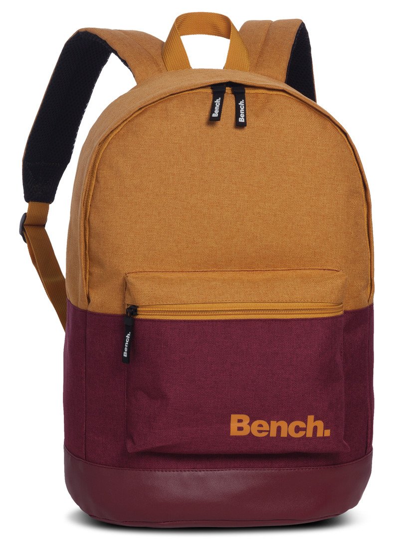 Bench. classic daypack batoh 16L - okrová/blackberry