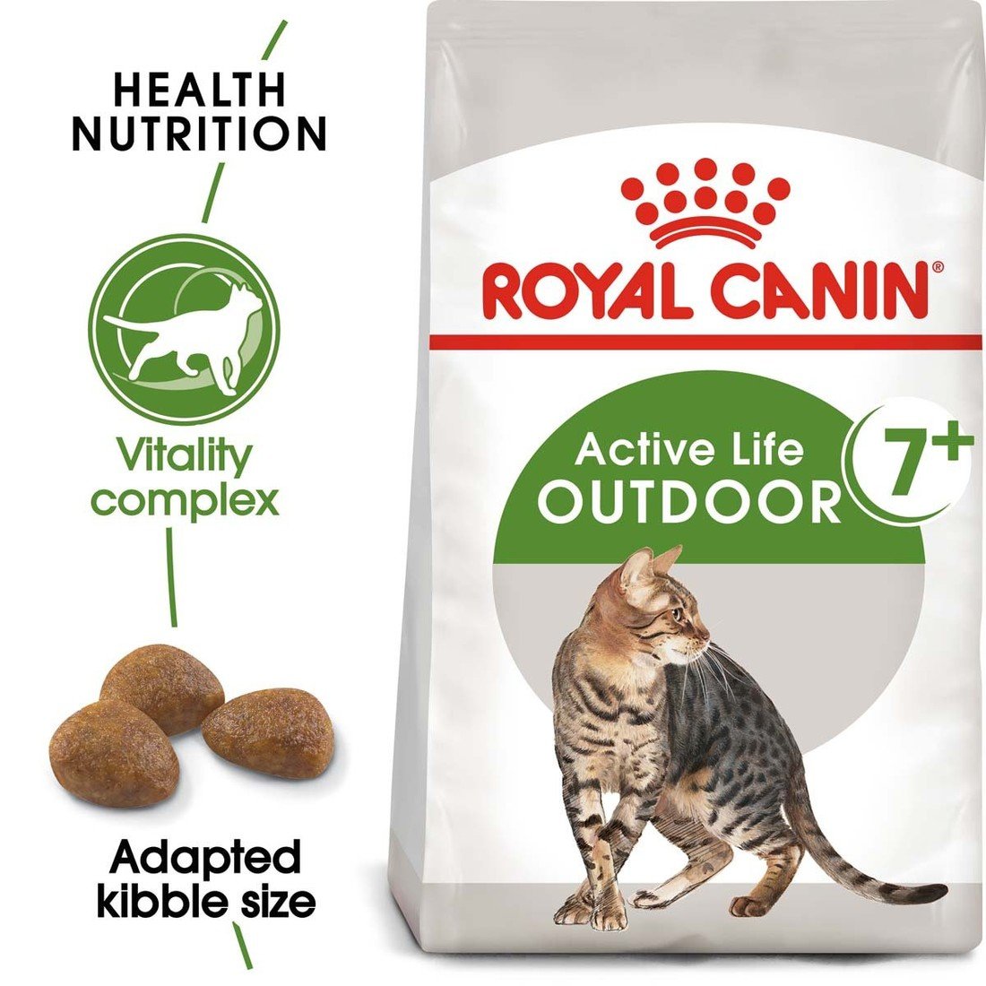 ROYAL CANIN OUTDOOR 7+ granule pro starší venkovní kočky 10 kg